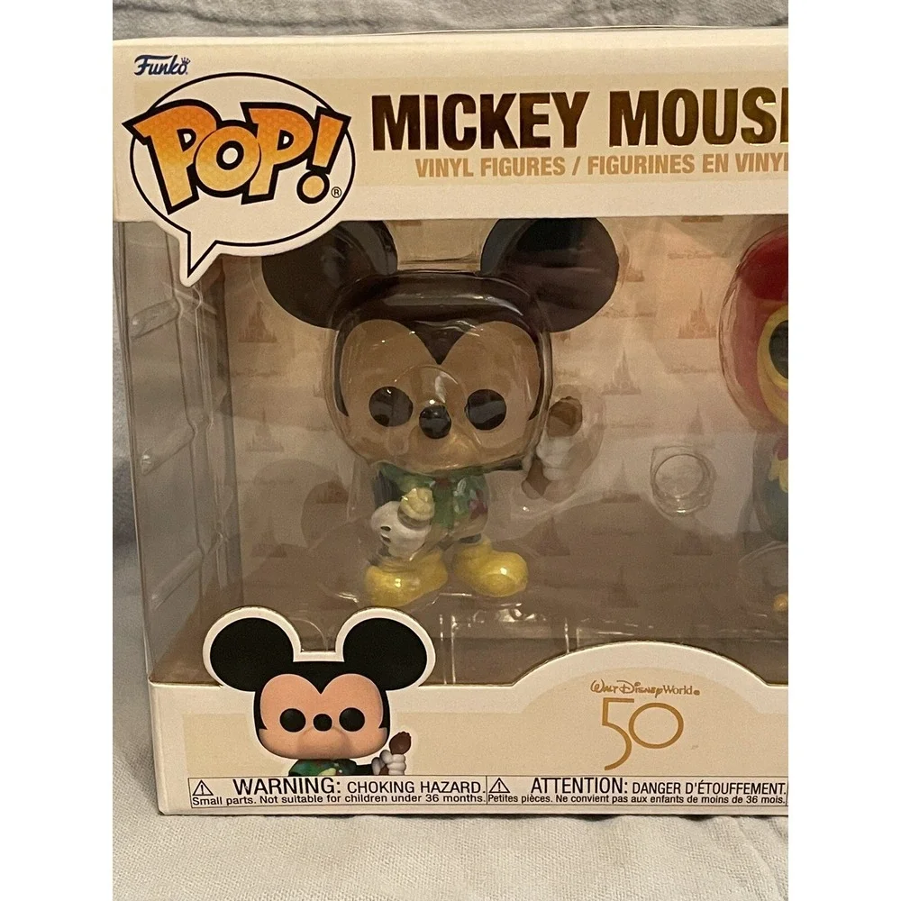 NEW Walt Disney 50th Funko Mickey Mouse and Jose Disney Parks Exclusive‎ 2-pack